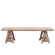 63 Table Basse Rimini Longue Noyer Naturel Vieilli