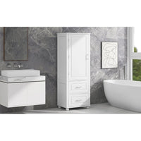 Meuble de rangement haut de salle de bain, Meuble de rangement sur pied