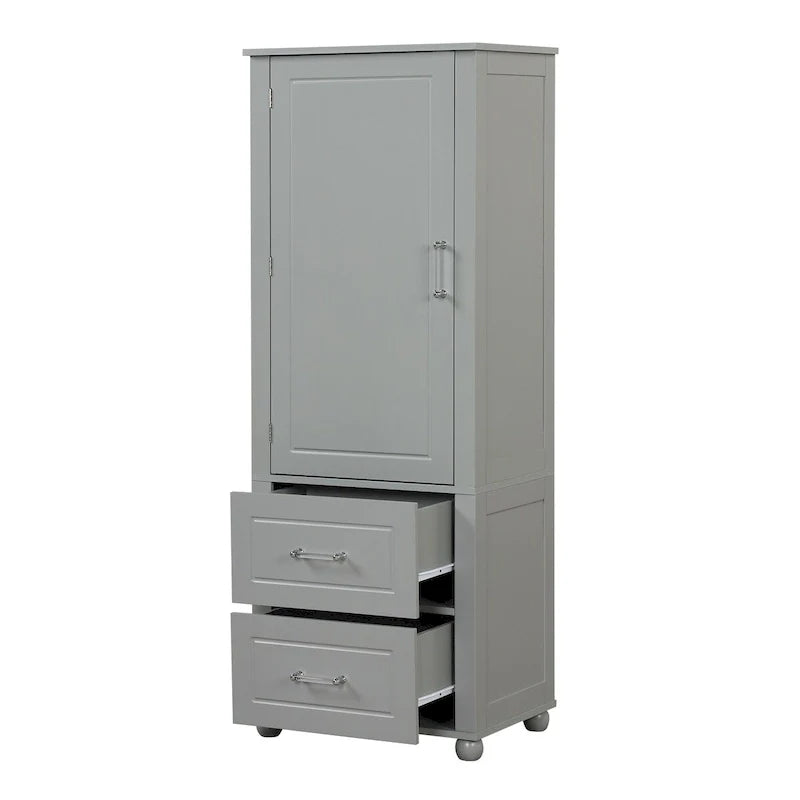 Meuble de rangement haut de salle de bain, Meuble de rangement sur pied