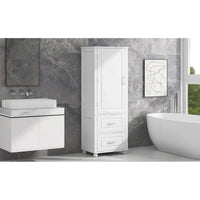 Meuble de rangement haut de salle de bain, Meuble de rangement sur pied