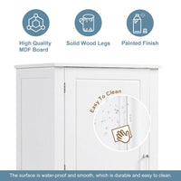 Meuble de rangement haut de salle de bain, Meuble de rangement sur pied