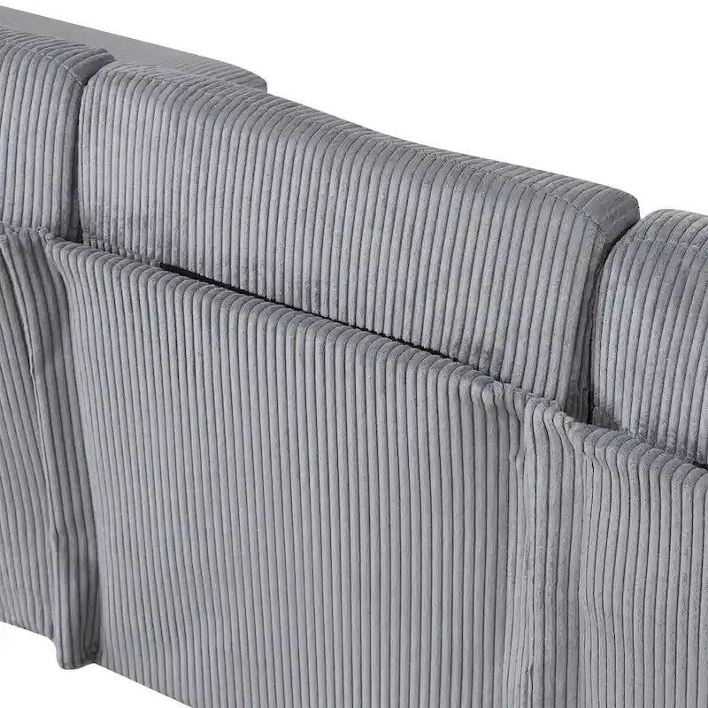 Canapé Modulable à Coussins en Forme de U pour Salons et Grands Espaces