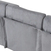 Canapé Modulable à Coussins en Forme de U pour Salons et Grands Espaces
