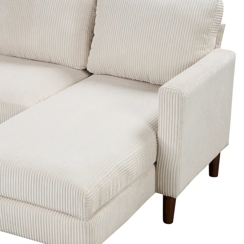 Canapé Modulable à Coussins en Forme de U pour Salons et Grands Espaces