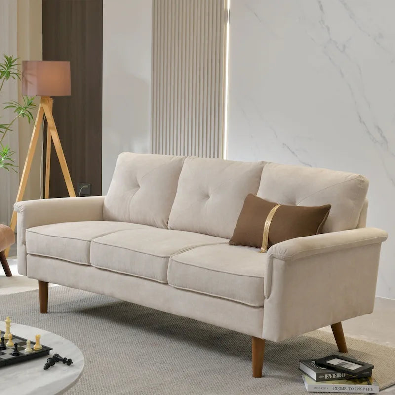 Canapé d'intérieur OVIOS Rive Design Pieds en bois