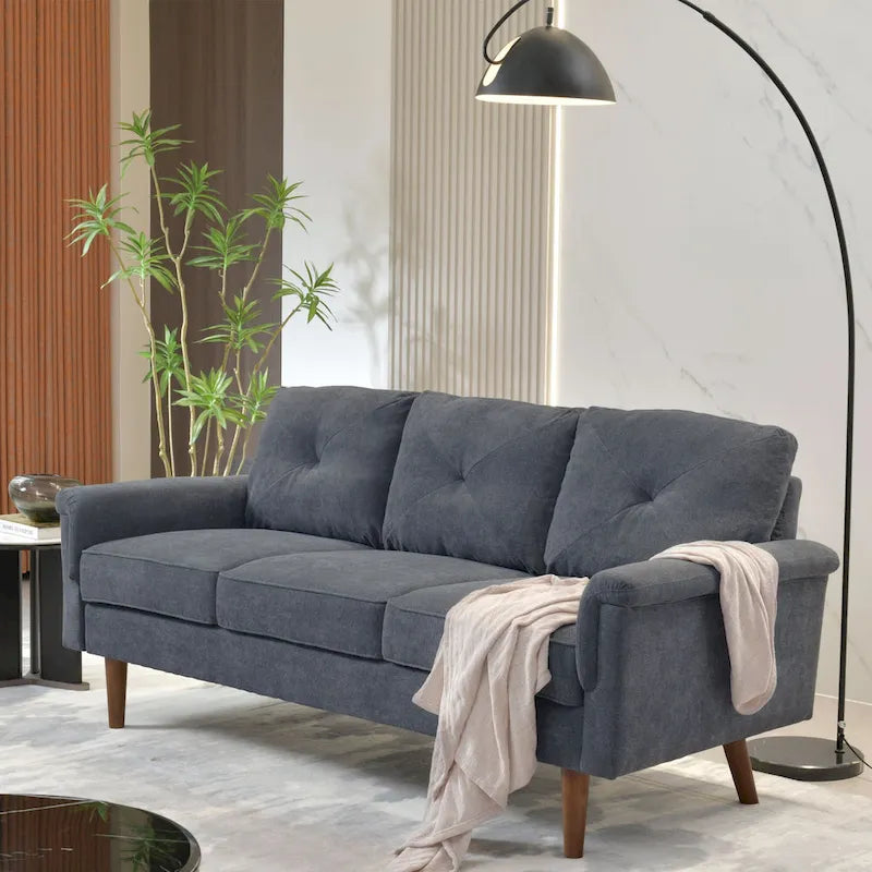 Canapé d'intérieur OVIOS Rive Design Pieds en bois