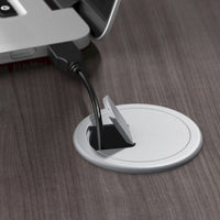 Coque de bureau en L droite Studio C 60W par Bush Business Furniture