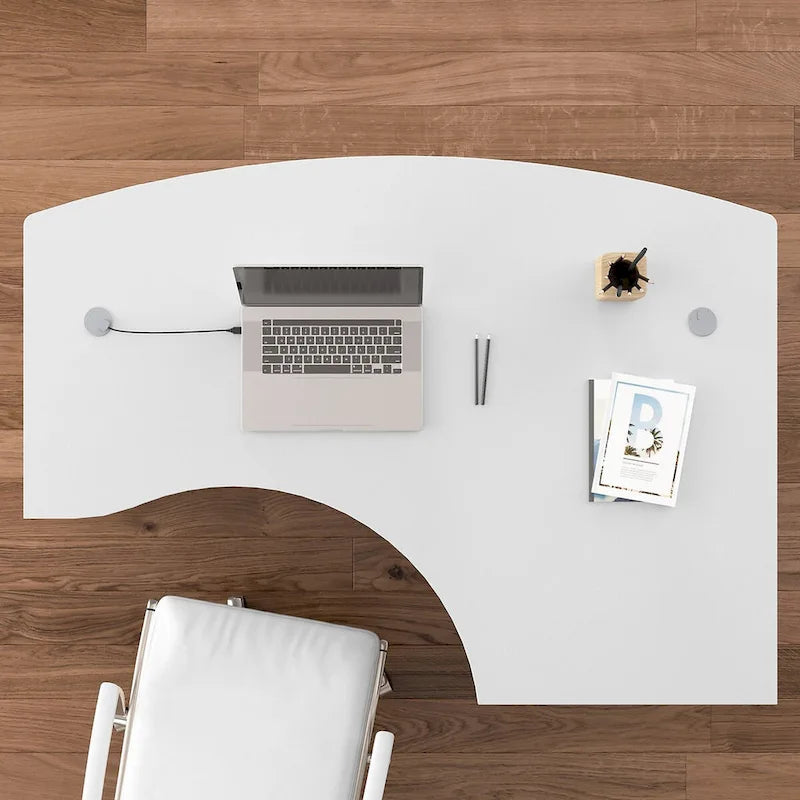 Coque de bureau en L droite Studio C 60W par Bush Business Furniture