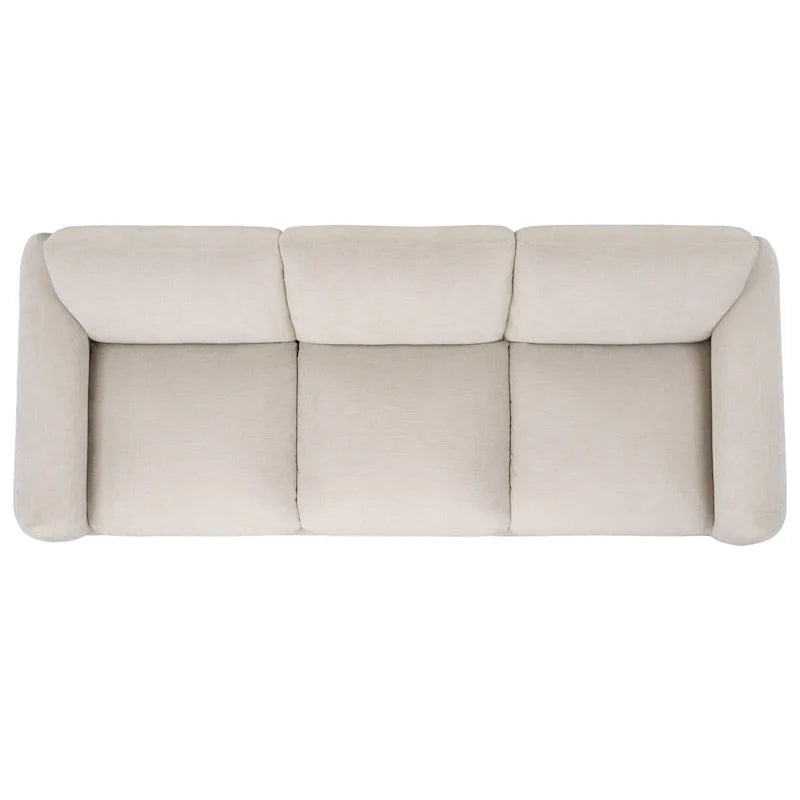 Canapé Marysa en tissu haute performance SAFAVIEH Couture - 89Wx36Dx32H