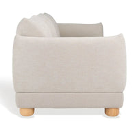 Canapé Marysa en tissu haute performance SAFAVIEH Couture - 89Wx36Dx32H