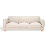 Canapé Marysa en tissu haute performance SAFAVIEH Couture - 89Wx36Dx32H