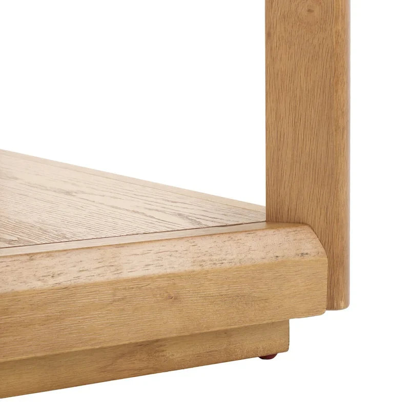 SAFAVIEH Couture Benecarlo Table d'appoint avec plateau en verre - 22x22x21 po