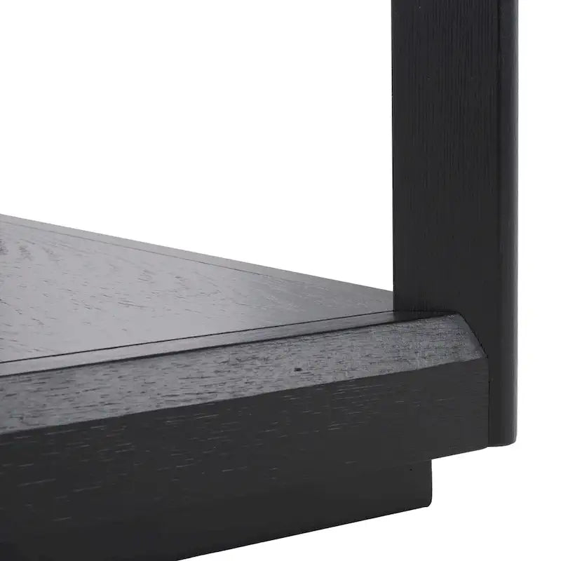 SAFAVIEH Couture Benecarlo Table d'appoint avec plateau en verre - 22x22x21 po