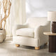 Fauteuil d'appoint SAFAVIEH Couture Dyanna Boucle - 33Lx35Px30H