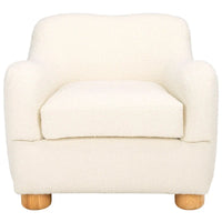 Fauteuil d'appoint SAFAVIEH Couture Dyanna Boucle - 33Lx35Px30H