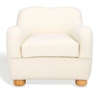 Fauteuil d'appoint SAFAVIEH Couture Dyanna Boucle - 33Lx35Px30H