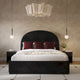 Lit King Size en velours Marlow