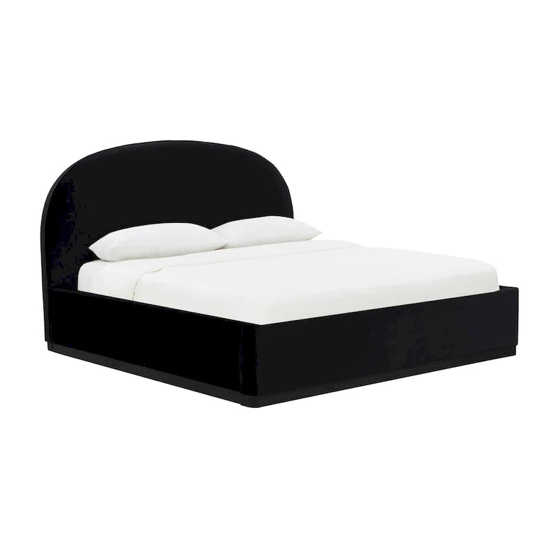 Lit King Size en velours Marlow