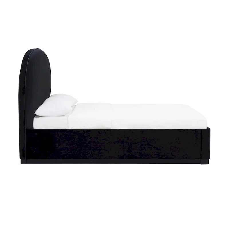 Lit King Size en velours Marlow