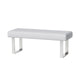 Banc de salle à manger Somette Leah Blanc - Banc de salle à manger