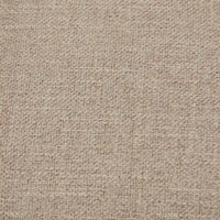 Lot de 2 fauteuils rembourrés avec boutons touffetés et oreiller lombaire beige/gris/bleu clair