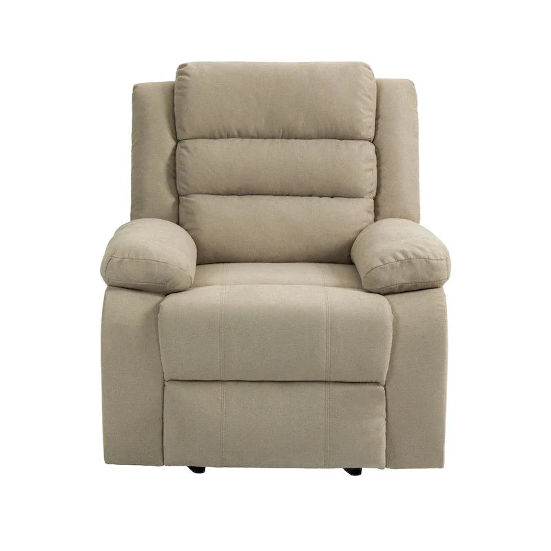 Fauteuil inclinable manuel classique et traditionnel, ensemble de 2