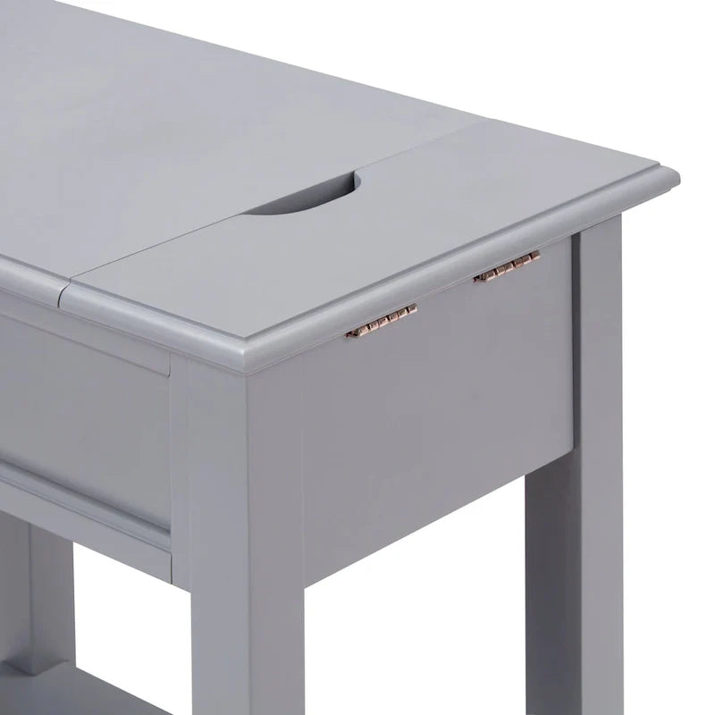 Zayden table d'appoint à 1 tiroir avec station de recharge par iNSPIRE Q Bold