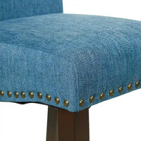Copper Grove Five Bridge Eco Parsons Chaise en similicuir à clous décoratifs