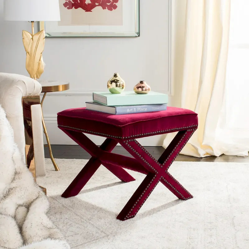 SAFAVIEH Shavonne ottomane X-Bench