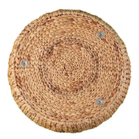 Table basse ronde Terraza en jacinthe d'eau de SEI Furniture