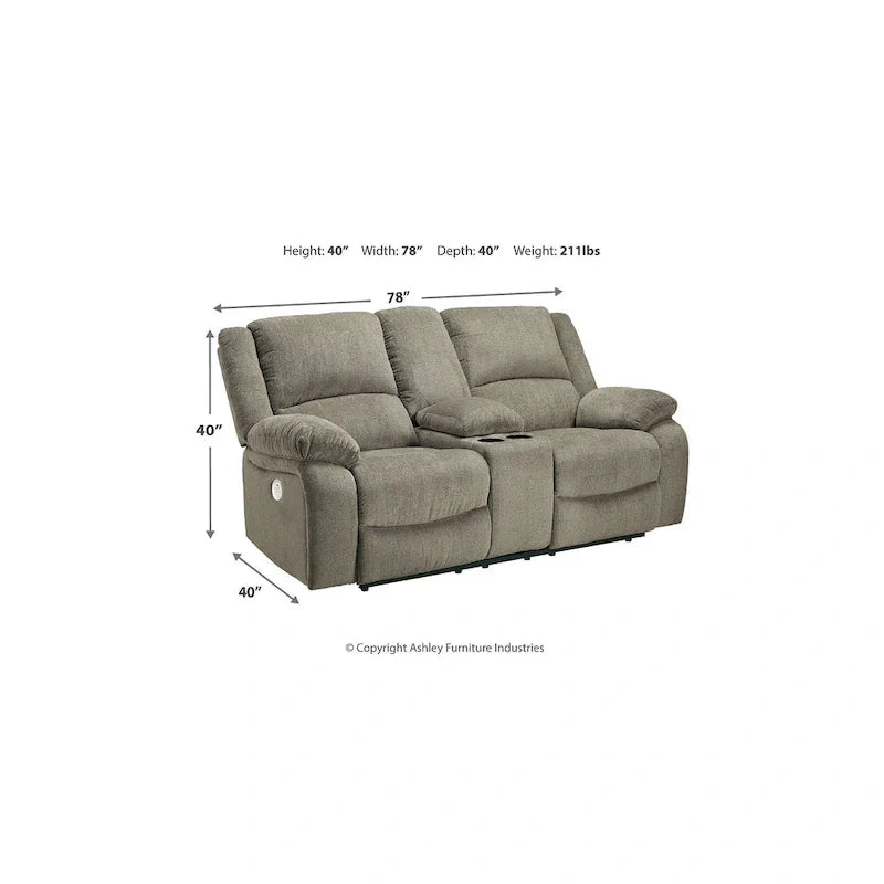 Signature Design by Ashley Draycoll - Ensemble de salon 2 pièces - 87 L x 40 P x 40 H