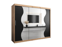 Armoire - Argent/Marron/Noir | ArgentMarronNoir