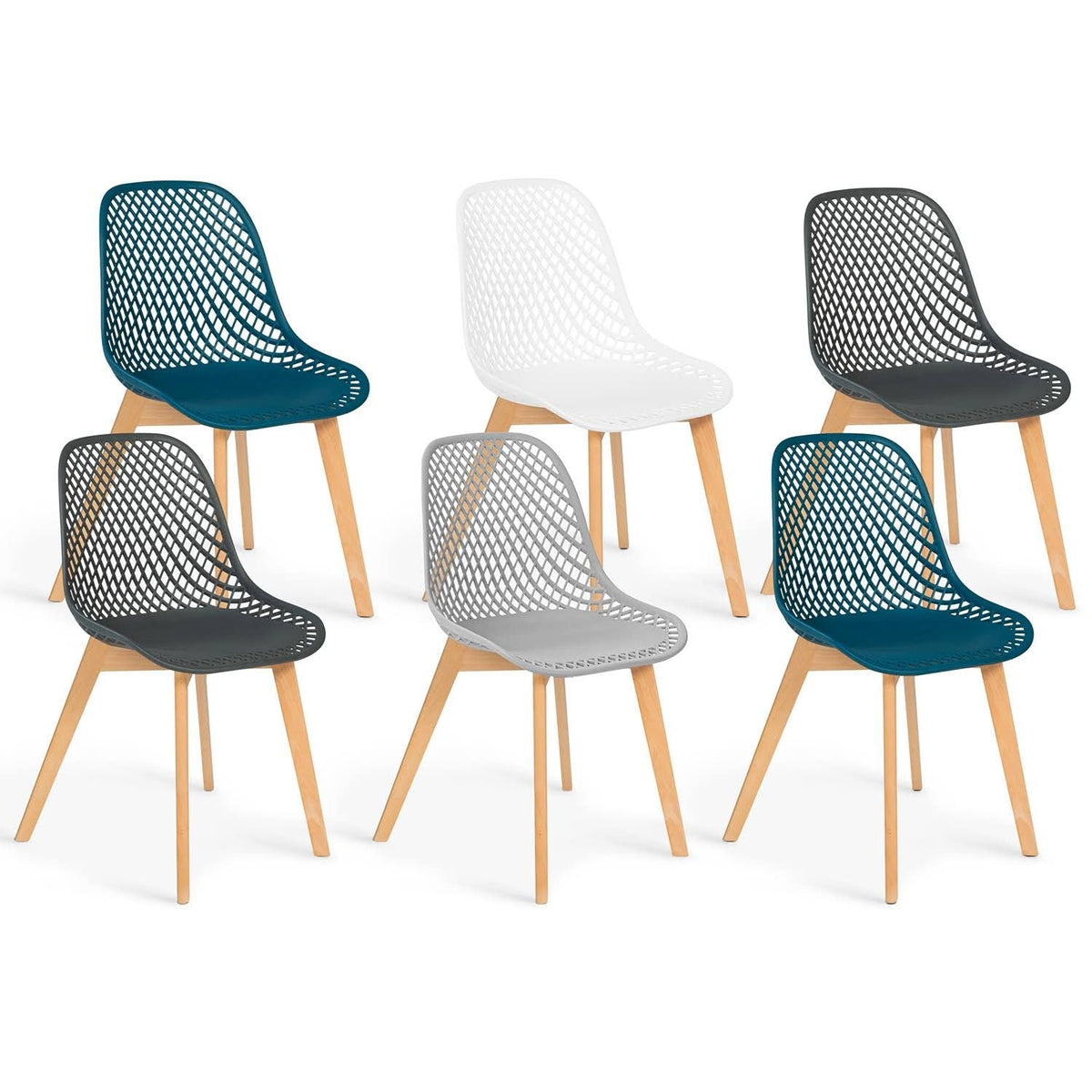 Home Product - Bleu/Blanc/Gris Fonc/Gris Clair/Noir