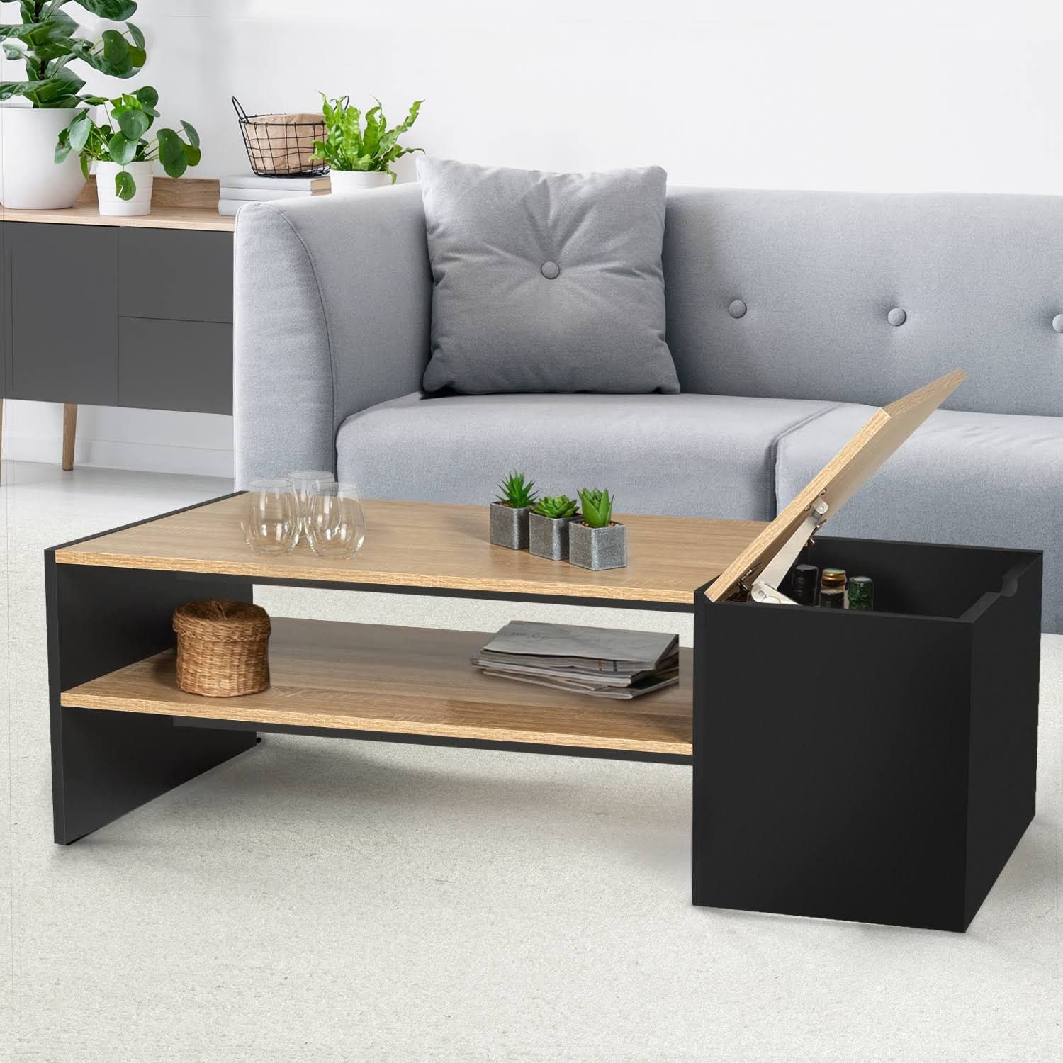 Table - Noir/Bois | NoirBois