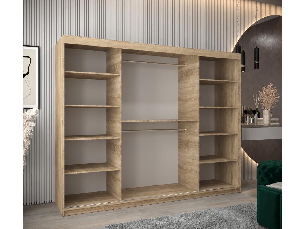Armoire - Argent/Beige/Noir