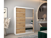 Armoire - Argent/Blanc/Marron | ArgentBlancMarron