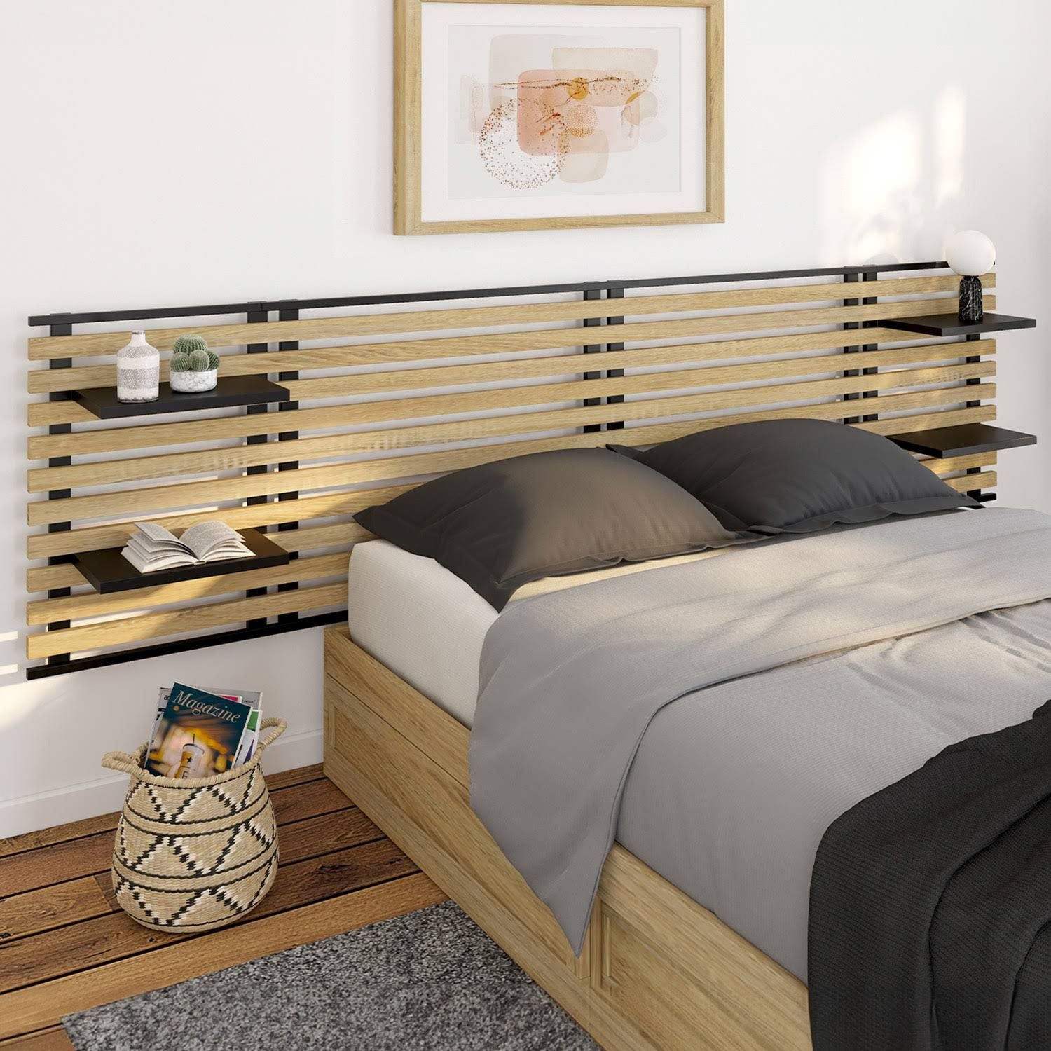 Article de maison - Bois/Noir #3