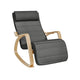 Armchair - Gris/Bois Clair