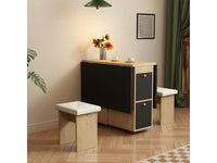 Table - Naturel clair/Noir