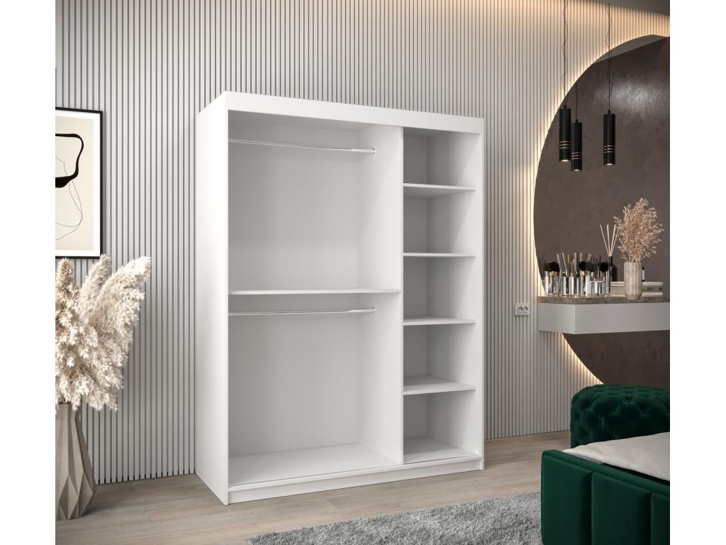 Armoire - Argent/Blanc/Marron | ArgentBlancMarron