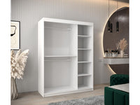 Armoire - Argent/Blanc/Marron | ArgentBlancMarron