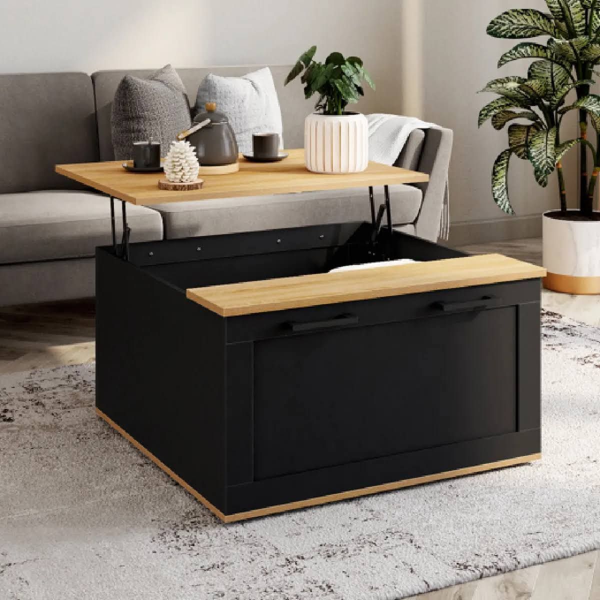 Table - Noir/Bois