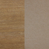 Gracie Tabouret de bar moderne, chaise rembourrée en bouclette et pieds en bois brossé