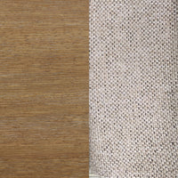 Gracie Tabouret de bar moderne, chaise rembourrée en bouclette et pieds en bois brossé