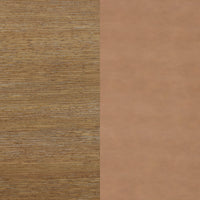 Gracie Tabouret de bar moderne, chaise rembourrée en bouclette et pieds en bois brossé