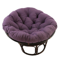 Bali Fauteuil papasan en rotin 42 pouces avec coussin en sergé
