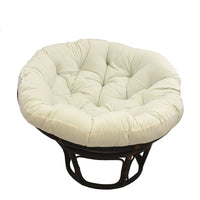 Bali Fauteuil papasan en rotin 42 pouces avec coussin en sergé