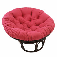 Bali Fauteuil papasan en rotin 42 pouces avec coussin en sergé