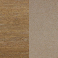 Gracie Tabouret de bar moderne, chaise rembourrée en bouclette et pieds en bois brossé