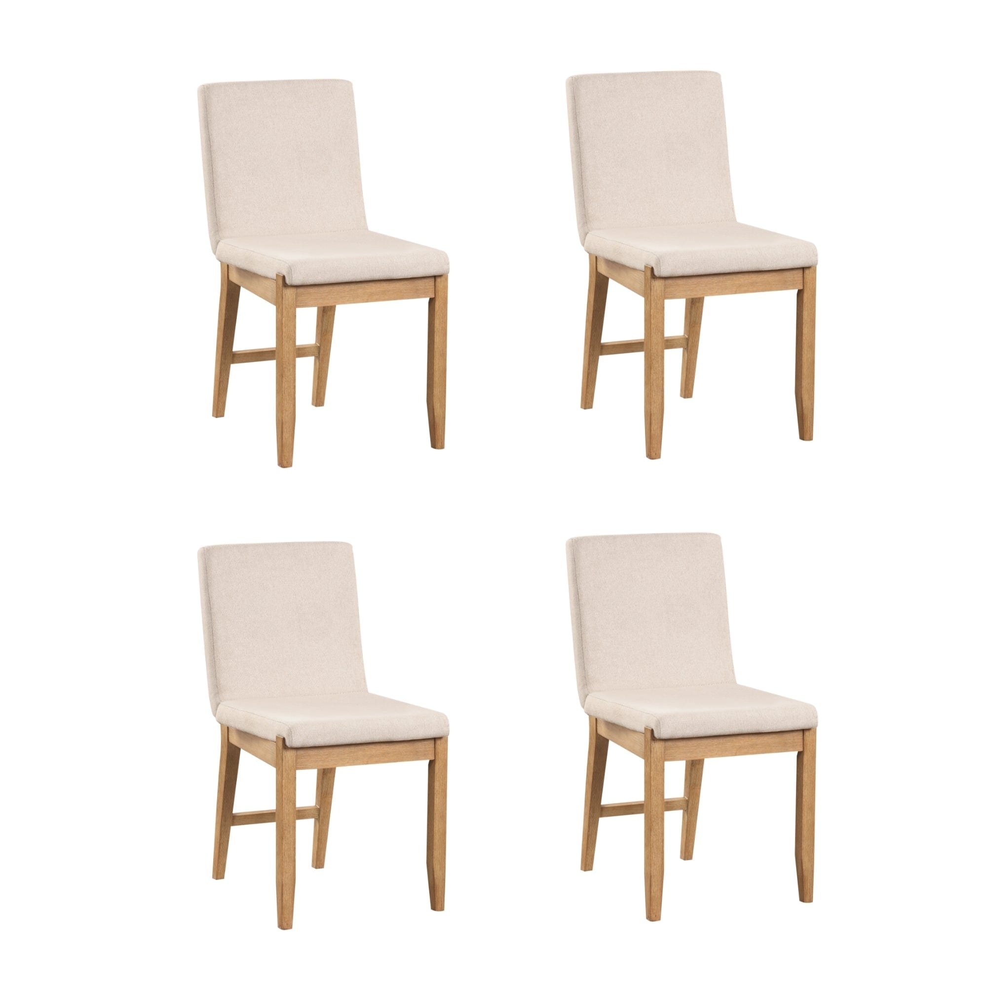 Gracie Tabouret de bar moderne, chaise rembourrée en bouclette et pieds en bois brossé